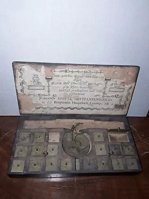 Antique Coin Scale Johann Caspar Mittelstenscheid Lennep • $367.25