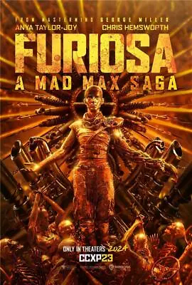 FURIOSA: A MAD MAX SAGA - 11 X17  Movie Poster Print - Glossy - NEW - USA SELLER • $13.99