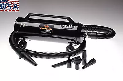 Metro Master Blaster-MB-3CD Dog-Pet Grooming/Motorcycle Dryer-110V- 5 Piece Kit • $508.99