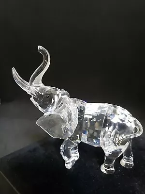 $200 • Buy Swarovski Crystal Mother Elephant (#678945) 4 5/16  (engraved) Broken Ear