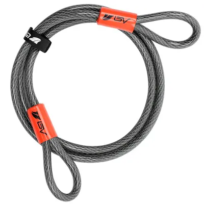 BV 7 Ft Security Cable Flexible Braided Steel Wire Double Loop Coil  • $17