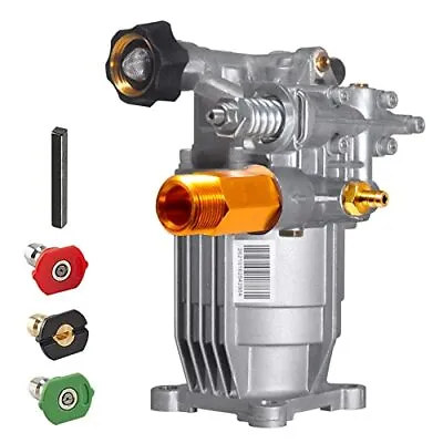 3/4  Shaft Horizontal Pressure Washer Pump Max 3100 Psi 2.5 Gpm Power Washer Pum • $86.05