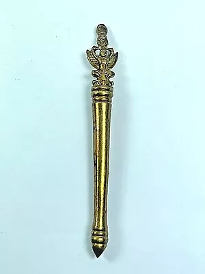 Holy Brass Garuda Crown Of King Meed Mor Knife Dagger Sword Fetish Thai Amulet • $35.68