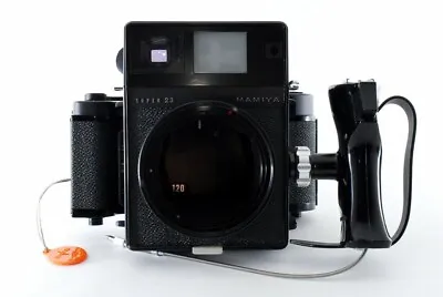 Near Mint Mamiya Press Super 23 Black W/ 6x9 Holder Grip From Japan • $339