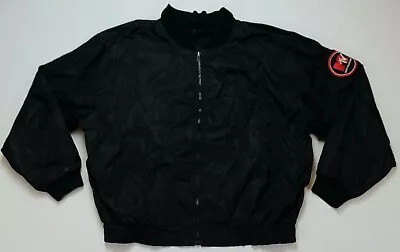 Rare VTG MTV Music Television Viacom Chicago Windbreaker Jacket 90s TV Black  • $79.99