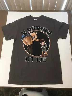 2 Chainz NO LIE Mens Graphic T Shirt Size M Crew Neck 100% Cotton Short Sleeve  • $9.99