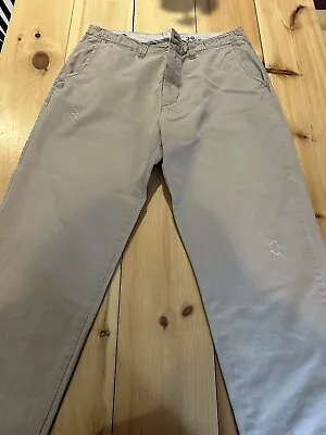 American Eagle Khaki Chino Pants Size 36 AEO Vintage Worn In Look • $20