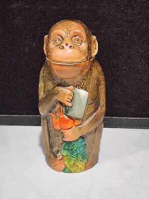 RARE- Antique Germany Monkey Holding Beets And Beer Stein Signed Numbered • $267.18