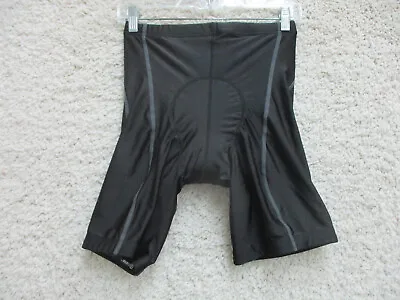 Canari Cycling Shorts Small Adult Black Padded Stretch Logo Bike Modern Mens S • $15