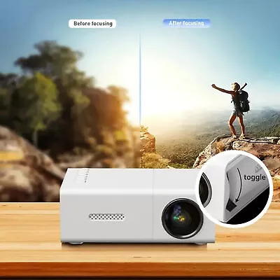 Mini LED Projector Home Theater Video Movie Phone Projector For IOS For Android • $62.99