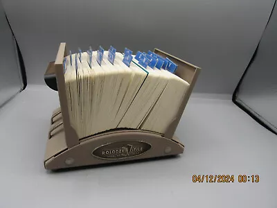 Nice Pre-Owned Vintage Rolodex Steel Card File Model V535 • $40