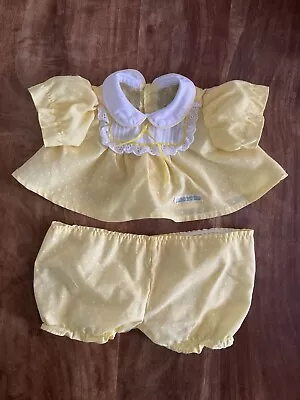 Cabbage Patch Kid Coleco Doll PREEMIE VINTAGE ORIGINAL Dress*Knickers • $48