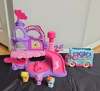 My Little Pony Playskool Friends Musical Celebration Castle + Bus Lot Apple • $59.99