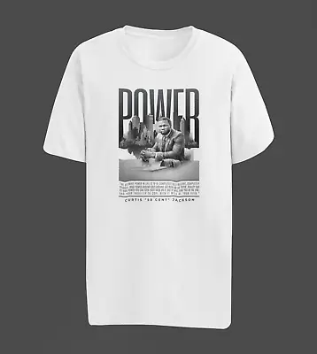 Power 50 White Shirt Vtg Exclusive! • $26.99