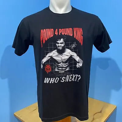 Manny Pacquiao Pound 4 Pound King T Shirt Size M Who's Next? Boxing VGUC • $14.99