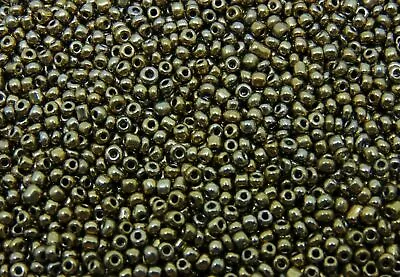 30g - 2mm - 11/0 Glass Seed Beads Jewellery Beading Craft Ceylon Opaque Lined UK • £1.97