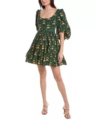 Agua Bendita Mini Dress Women's Green S • $289.99