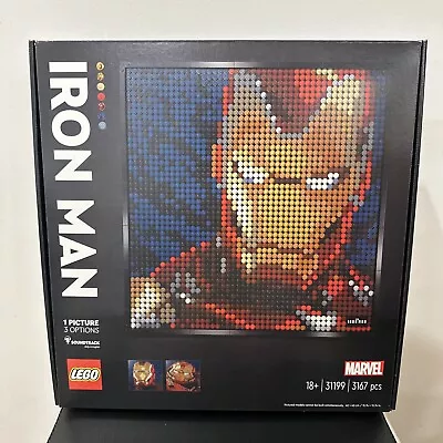 Brand New Sealed LEGO ART 31199 Marvel Studios Iron Man • $239