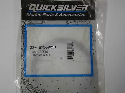 Mercury Marine Quicksilver MerCruiser 23-87560091 Thrust Bearing Race OEM Bravo • $16.99