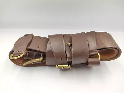 1974 Soviet Army Officer Leather Belt Size 2 NEW USSR Brass Buckle K.Marx • $49