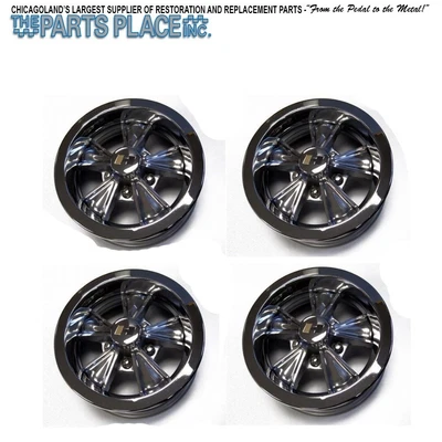 $2730 • Buy  14-6  Vintage Hurst Wheels Style Set Of 4 GM 14X6 With Spinner Cap