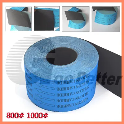 100mm Hook And Loop Sandpaper Roll Abrasive Sand Paper Wet And Dry Sanding Sheet • $3.75