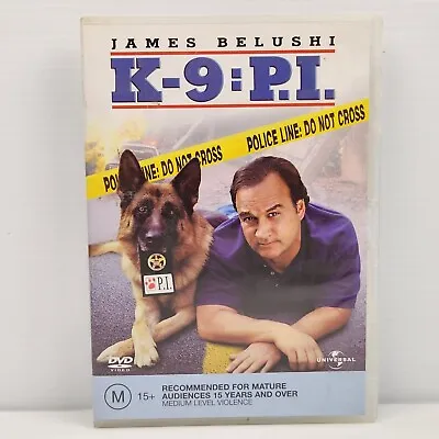 K-9: P.I. DVD Movie 2002 James Belushi Gary Basaraba Action Comedy Reg 4 • $7.64