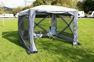 Maypole Pop Up Gazebo Sunshade Mosquito Netting Screenhouse-  Water Resistant • £179.95