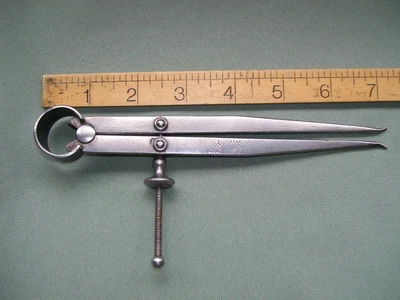 £6 • Buy Vintage Moore & Wright 7  Spring Joint Internal Calipers VGC (35)