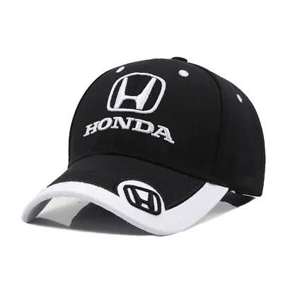 Sport Embroidery HONDA Baseball Caps Car F1 Racing Cap Cotton Hats Gift DE • £5.96