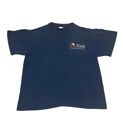 $25 • Buy Vintage Vail Colorado Ski Resort T-Shirt Large