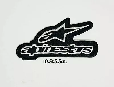 £2.25 • Buy Alpinestar Motorsports Bikers Patch Iron On Sew On Jeans Jacket Leather New #470