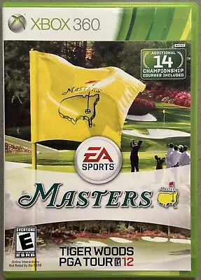 Tiger Woods PGA Tour 12: The Masters (Microsoft Xbox 360 2011) • $7.98