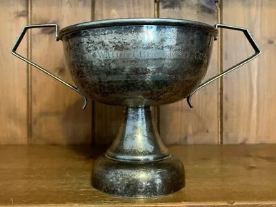 Vintage Silver Plate Trophy Loving Cup Trophies Loving Cup • $35.36