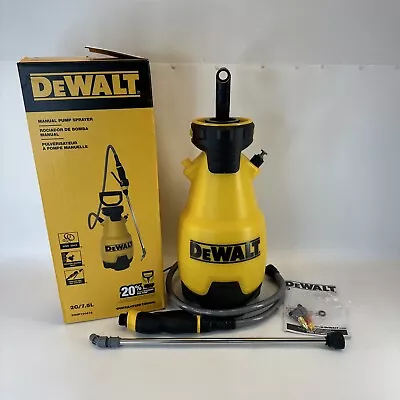 DEWALT Manual Pump Sprayer 2 Gallon DXSP190612  New Item In Distressed OEM Box • $42.95
