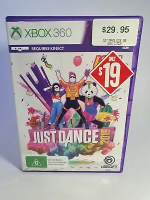 Just Dance 2019 Xbox 360 - Complete W/Manual RARE Australian Release • $39.95