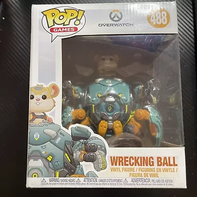 Overwatch Wrecking Ball Pop Games #488 Collectable Figure • $50