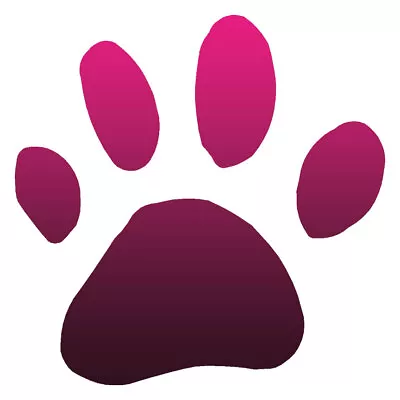 Dog Cat Paw Print Vinyl Decal Sticker 40 Patterns & 3 Sizes #7529 • $3.22