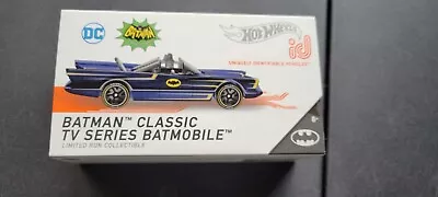 Hot Wheels Id Series Batman Classic Tv Series Batmobile Series 2 | Blue • $16