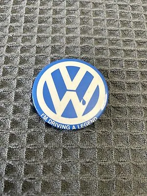 Rare New I’m Driving A Legend Volkswagen Pin Vintage Tear Drop VW Bug • $22.78