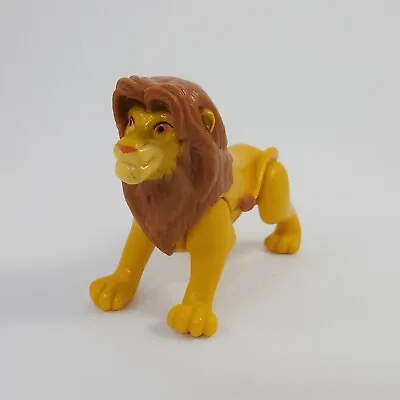 Vintage 1996 Disney The Lion King McDonalds Happy Meal Simba Toy Masterpiece Col • $5.95