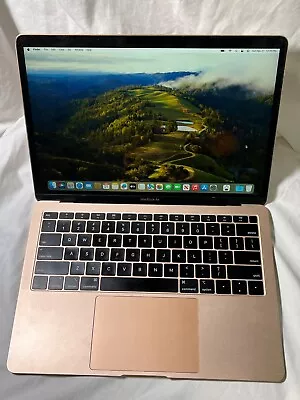 Apple MacBook Air 2018 13  Rose Gold A1932 Core I5-8210 1.6GHz 8GB RAM 128GB SSD • $254.99