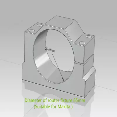 Tianli Handheld Mortiser Router Fixture Base 65mm(Makita)&69mm(DeWalt) • $30