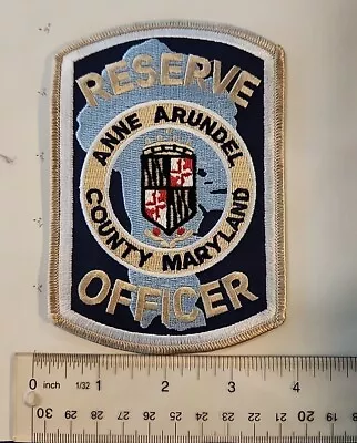 MD Anne Arundel County Maryland Police Shoulder Patch FREE SHIP • $6