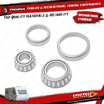 $75.95 • Buy Trojan Brg Kit LM 1500Kg Jap Brgs For Trailer Wheel Hub Bearing & Seal Kit