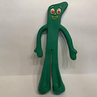 Rare Vintage 1985 Lewco 12  Gumby Prema Action Figure With Box TV Cartoon Foam • $25