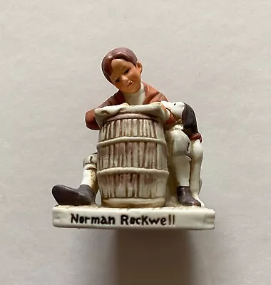 Vtg Norman Rockwell Figurine  Love Letter  NR-206 1979 Dave Grossman Japan • $15.99