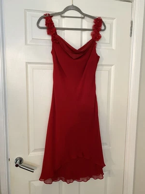 £15 • Buy After Six Ronald Joyce Dress Red Size 12
