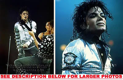 Michael Jackson Bad Tour Mjonstage (2) Rare  Photos • $7.90