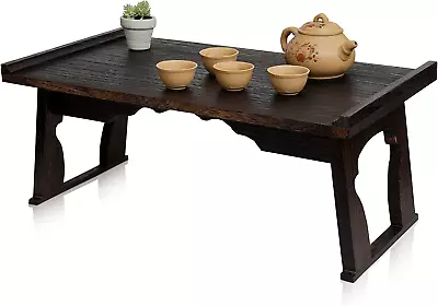 ENSO - Kiri Meditation Table - Japanese Style Altar Floor Table For Meditation & • $74.88